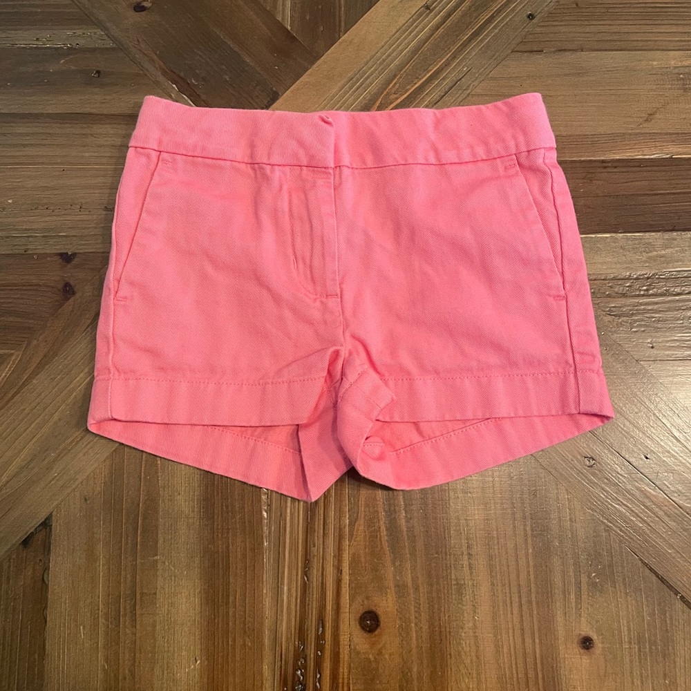 CrewCuts | Girls Pink Chino Shorts | 3